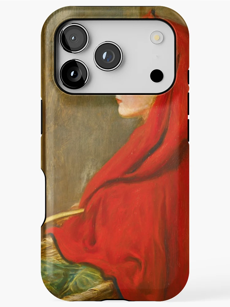 Thumbnail 1 of 4, iPhone Case, Red Riding Hood designed and sold by brushandframes.