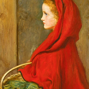 Artwork thumbnail, Red Riding Hood by brushandframes