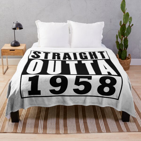 Item preview, Straight Outta 1958 Birthday designed and sold by RandomStuffShop.