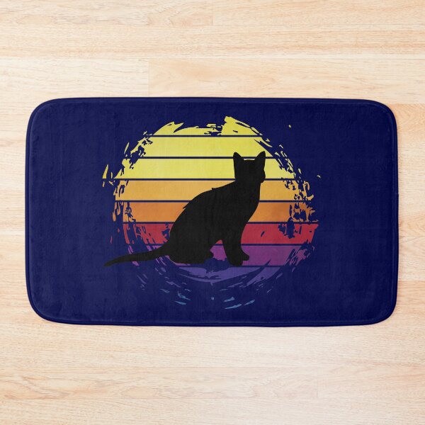 Item preview, Feline cat animal on retrostyle retro background designed and sold by ChatterFox.