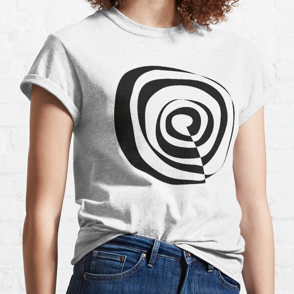 Spirale schwarz Classic T-Shirt