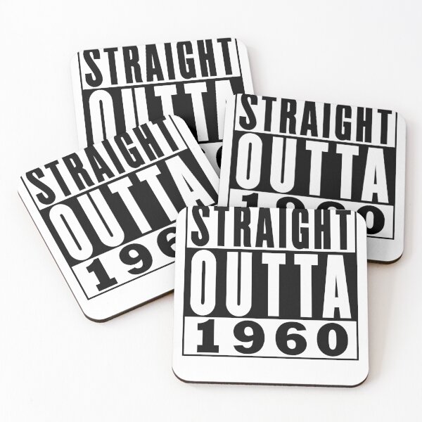 Item preview, Straight Outta 1960 Birthday designed and sold by RandomStuffShop.