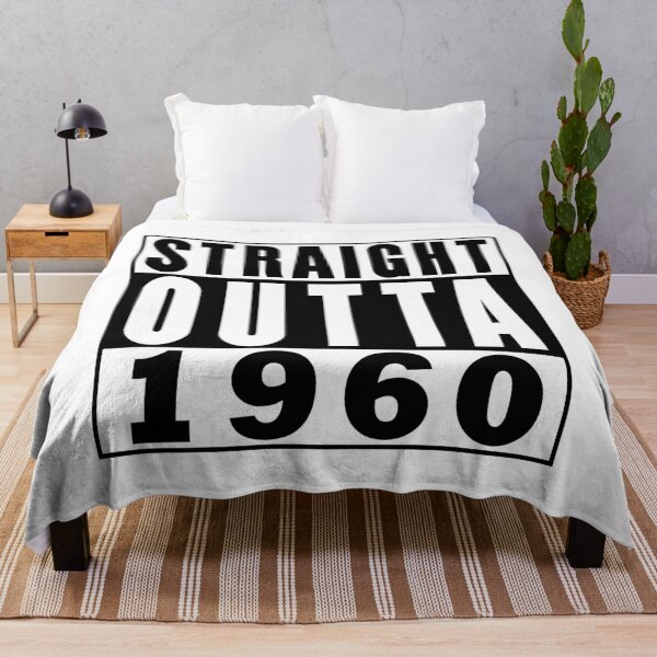 Item preview, Straight Outta 1960 Birthday designed and sold by RandomStuffShop.