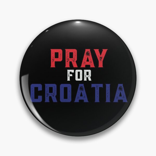 Item preview, Pray for Croatia designed and sold by stuff-n-stuff.