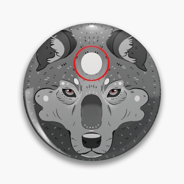 Item preview, Wolf designed and sold by ArtByPine.