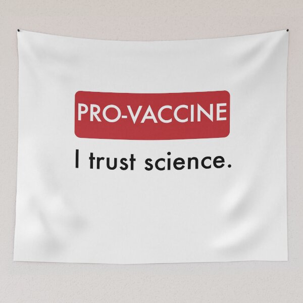 Item preview, Pro Vaccine- I trust science designed and sold by Vectorqueen.