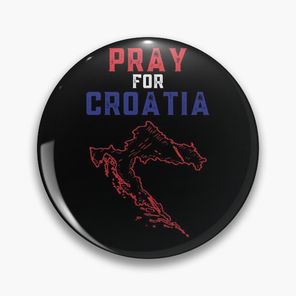 Item preview, Pray for Croatia designed and sold by stuff-n-stuff.