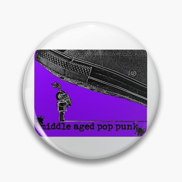 Item preview, Middle Aged Pop Punk Toy (Purple) designed and sold by Getonboardman.