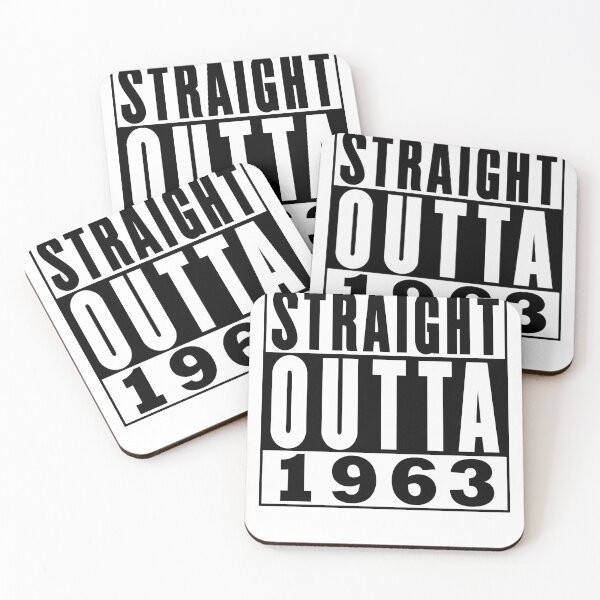 Item preview, Straight Outta 1963 Birthday designed and sold by RandomStuffShop.