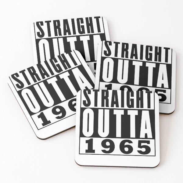 Item preview, Straight Outta 1965 Birthday designed and sold by RandomStuffShop.