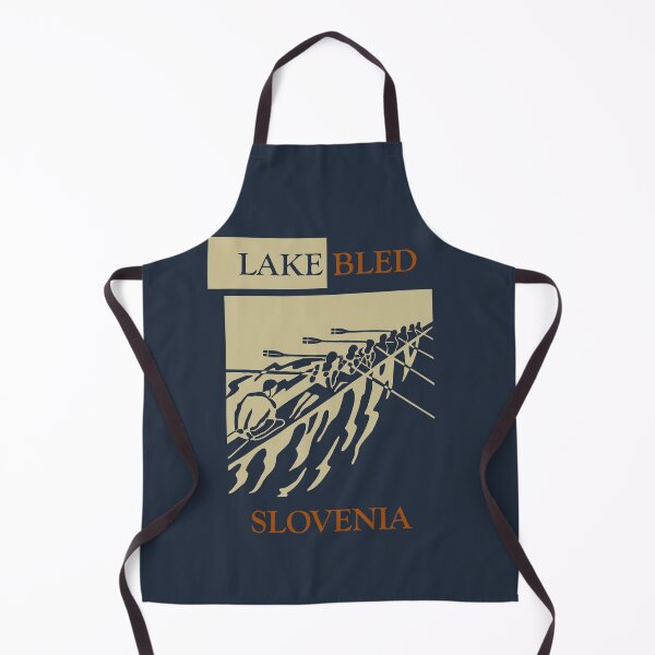 Item preview, Lake Bled in Slovenia - Vintage Retro Style Rowing Water Sport Poster designed and sold by Vintage-TM.