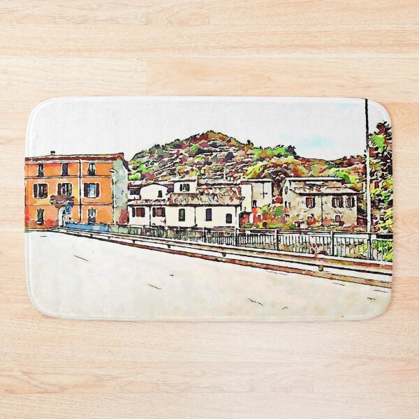 Item preview, Fognano: buildings and road designed and sold by Giuseppe Cocco.