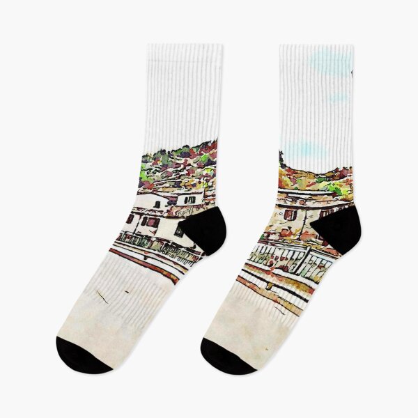 Item preview, Fognano: buildings and road designed and sold by Giuseppe Cocco.