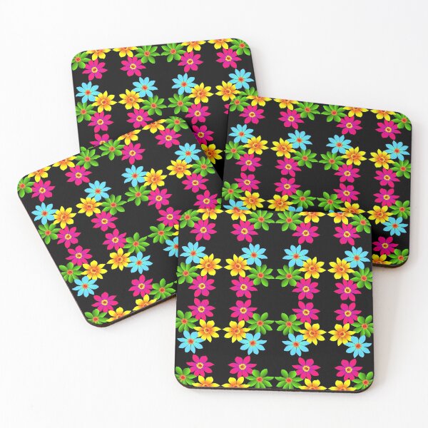 Item preview, Flowers, colorful, pattern, flowery, blossoms, floral, abstract designed and sold by rhnaturestyles.