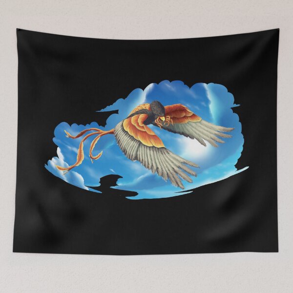Item preview, Squid Hawk Creature in the Clouds designed and sold by Andrew Gaia.