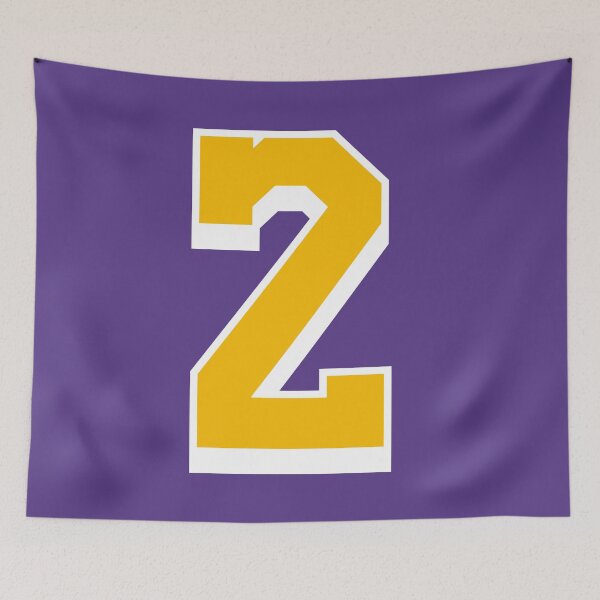 Item preview, 2 Yellow Number Two Purple Basketball Jersey designed and sold by elhefe.