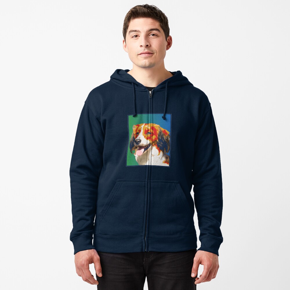 Item preview, Zipped Hoodie designed and sold by Jill-Zone.