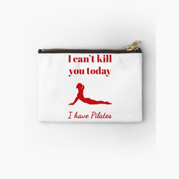Item preview, I can't kill you today, I have Pilates (Red-White) - designed and sold by Printerially.