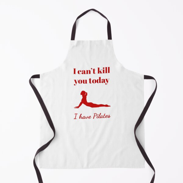 Item preview, I can't kill you today, I have Pilates (Red-White) - designed and sold by Printerially.