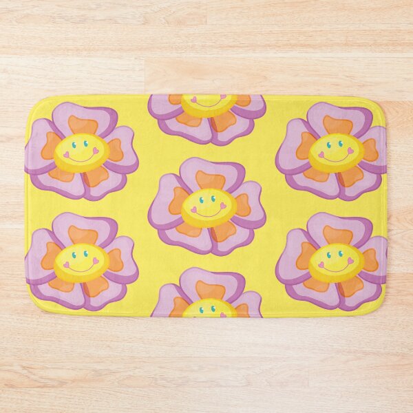 Item preview, smiley flower (yellow background) designed and sold by ibyrd-7.