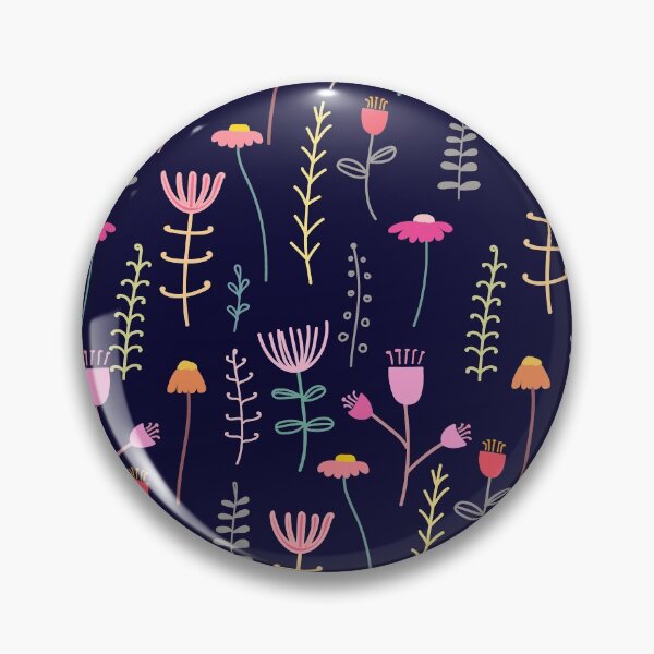 Item preview, Colorful floral pattern designed and sold by jkulling.