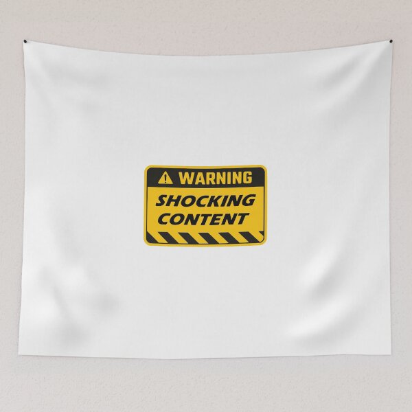 Item preview, Warning designed and sold by Grobie.