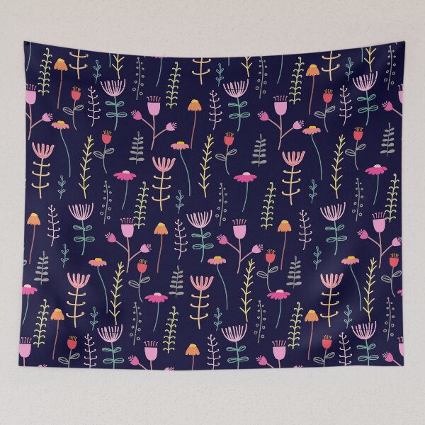 Item preview, Colorful floral pattern designed and sold by jkulling.