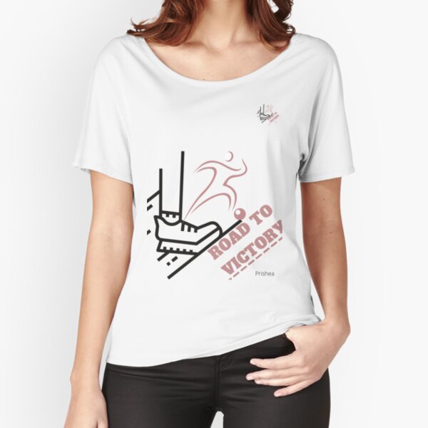 Simply Elegant- Sports Shirt Printed design by Prishea Relaxed Fit T-Shirt
