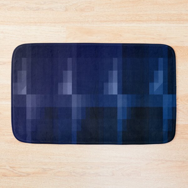 Item preview, Deep blue geometrical abstract polygonal design artwork designed and sold by Thecolorschemer.