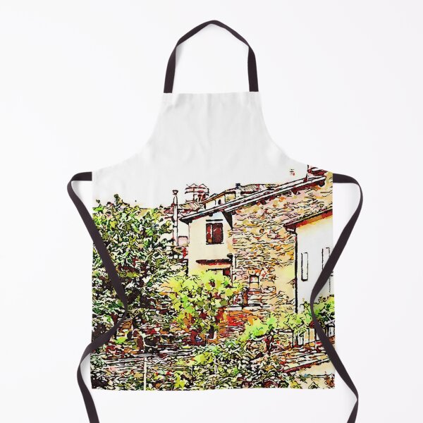 Item preview, Fognano: buildings and trees designed and sold by Giuseppe Cocco.
