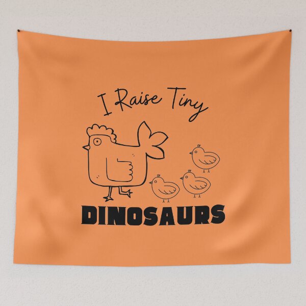 Item preview, I Raise Tiny Dinosaurs designed and sold by VBeesTees.