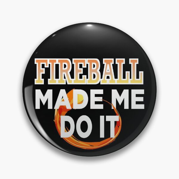 Item preview, Fireball Made Me Do It T-shirt : Funny Burning Fireball Tee designed and sold by FunnyDSN.