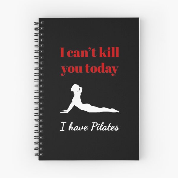 Item preview, I can't kill you today, I have Pilates (Red&White) - designed and sold by Printerially.