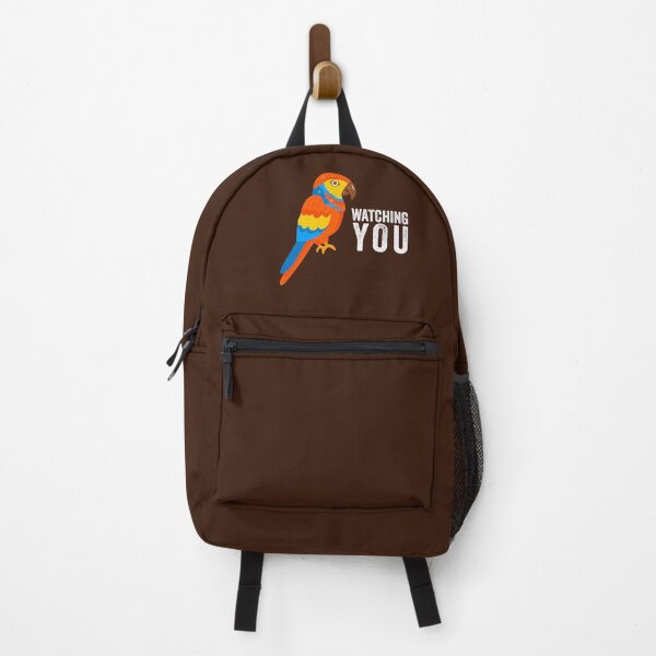 Item preview, Parrot Watching You Bird Nerd Macaw Birder Birding Birdwatching Ornithology Ornithologists designed and sold by gkao.