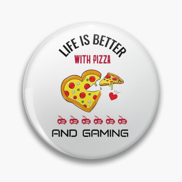 Item preview, LA VIDA ES MEJOR CON PIZZA Y JUEGOS designed and sold by Graykat.