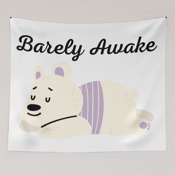 Item preview, Barely Awake  designed and sold by cute105.