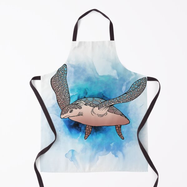 Item preview, Turtle and blue ocean designed and sold by cjnconway.