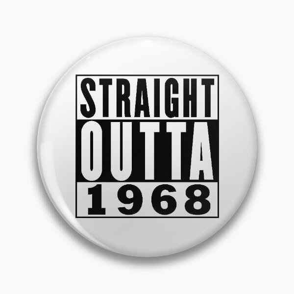 Item preview, Straight Outta 1968 Birthday designed and sold by RandomStuffShop.