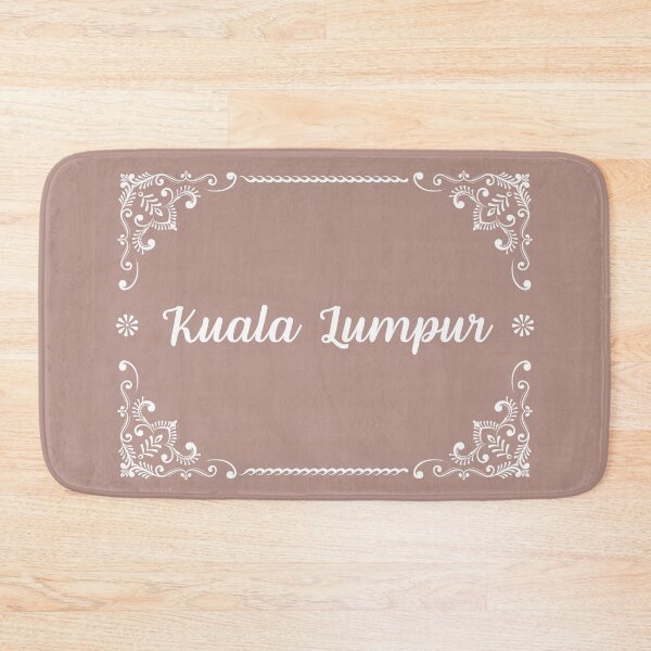 Item preview, Kuala Lumpur - Monogram Boho Style (Pastel Pink) designed and sold by CityCollection.