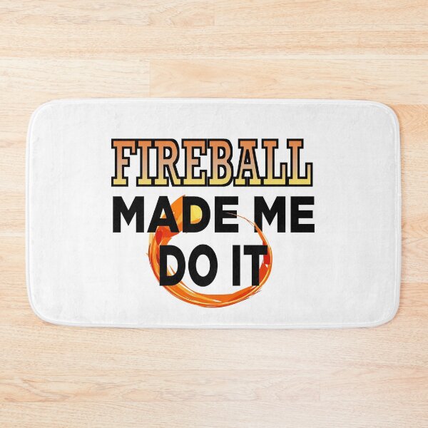 Item preview,  Fireball Made Me Do It T-shirt : Funny Burning Fireball Stickers designed and sold by FunnyDSN.