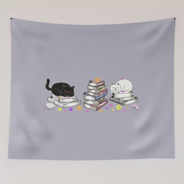 Item preview, Cats on Books designed and sold by KatjaRedbubble.