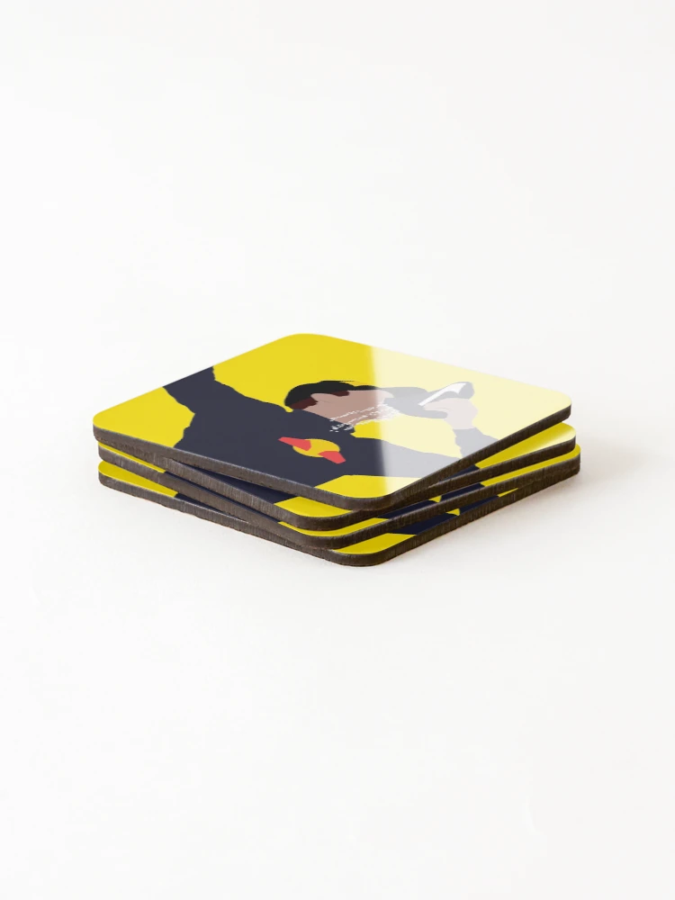 Thumbnail 4 of 5, Coasters (Set of 4), Daniel Ricciardo Shoey designed and sold by Roc3Design.
