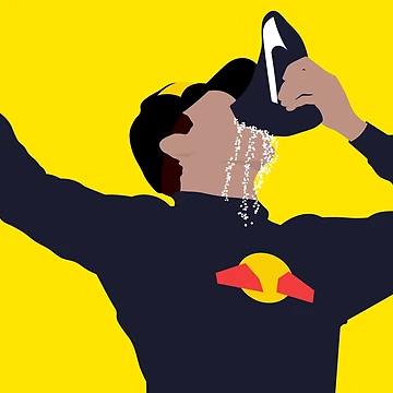 Artwork thumbnail, Daniel Ricciardo Shoey by Roc3Design