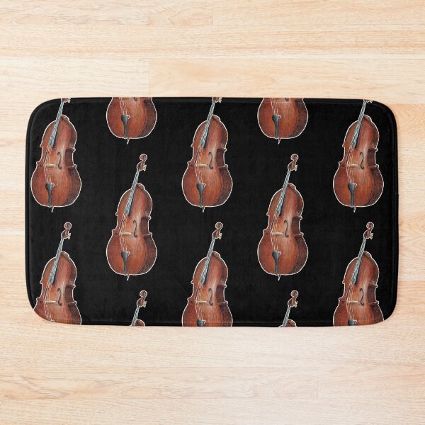 Item preview, Hand-drawn Upright Bass designed and sold by Ash Huey.