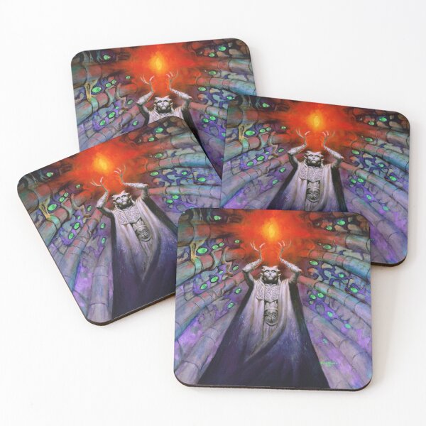 Item preview, Scarred Lands art: Echoes of the Past: The Slarecians designed and sold by Onyx Path Publishing Merch Store.
