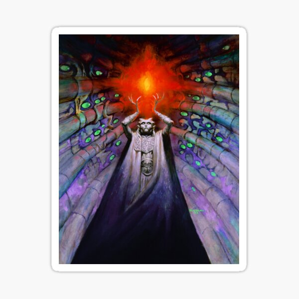 Scarred Lands art: Echoes of the Past: The Slarecians Sticker