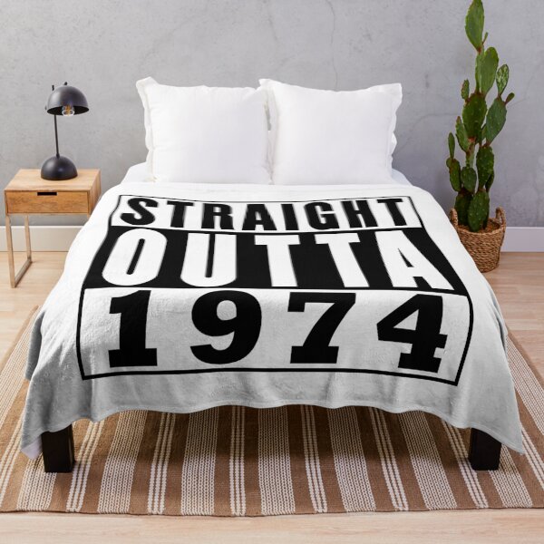 Item preview, Straight Outta 1974 Birthday designed and sold by RandomStuffShop.