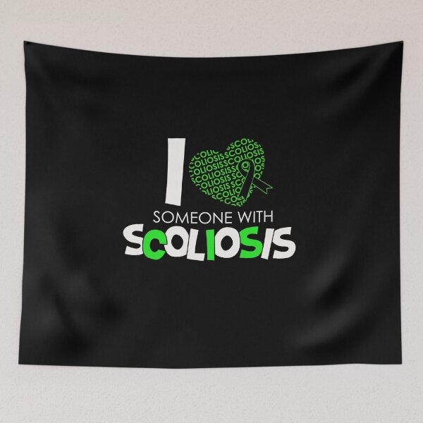 Item preview, I love someone with scoliosis designed and sold by mederDESIGNS.