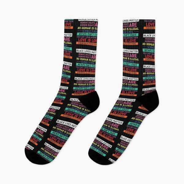Item preview, Black Lives Matter, Women's Rights, No Human Is Illegal, Science is Real, Love Is Love, News Isn't Fake, Kindness is everything designed and sold by UrbanApparel.