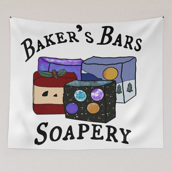 Item preview, Baker’s Bars Soapery designed and sold by NerdyCupcake559.